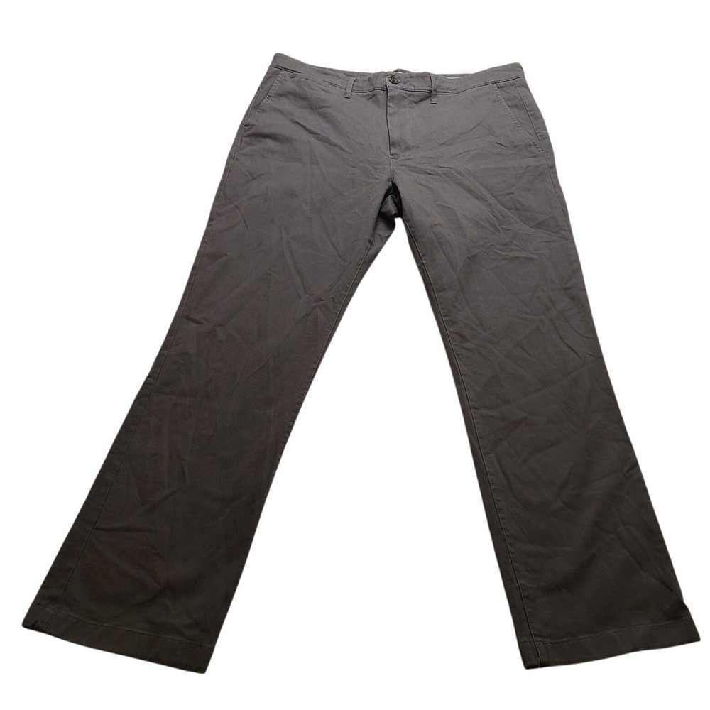 Goodfellow & Co Every Wear Chino Men's 38x30 Dark Gray Straight Fit Pants